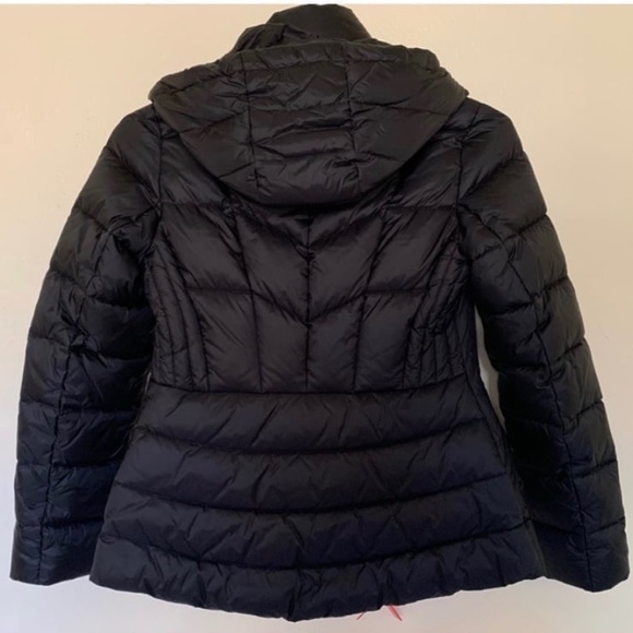 New DAWN LEVY Miki Down Feather Puffer Jacket in Black Size XS - Picture 4 of 12